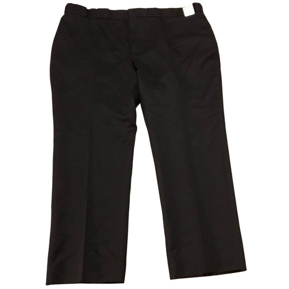 Horace Apparel Company Mens Black Size 56R Polyester Pants 1329 Unhemmed USA - Picture 1 of 6